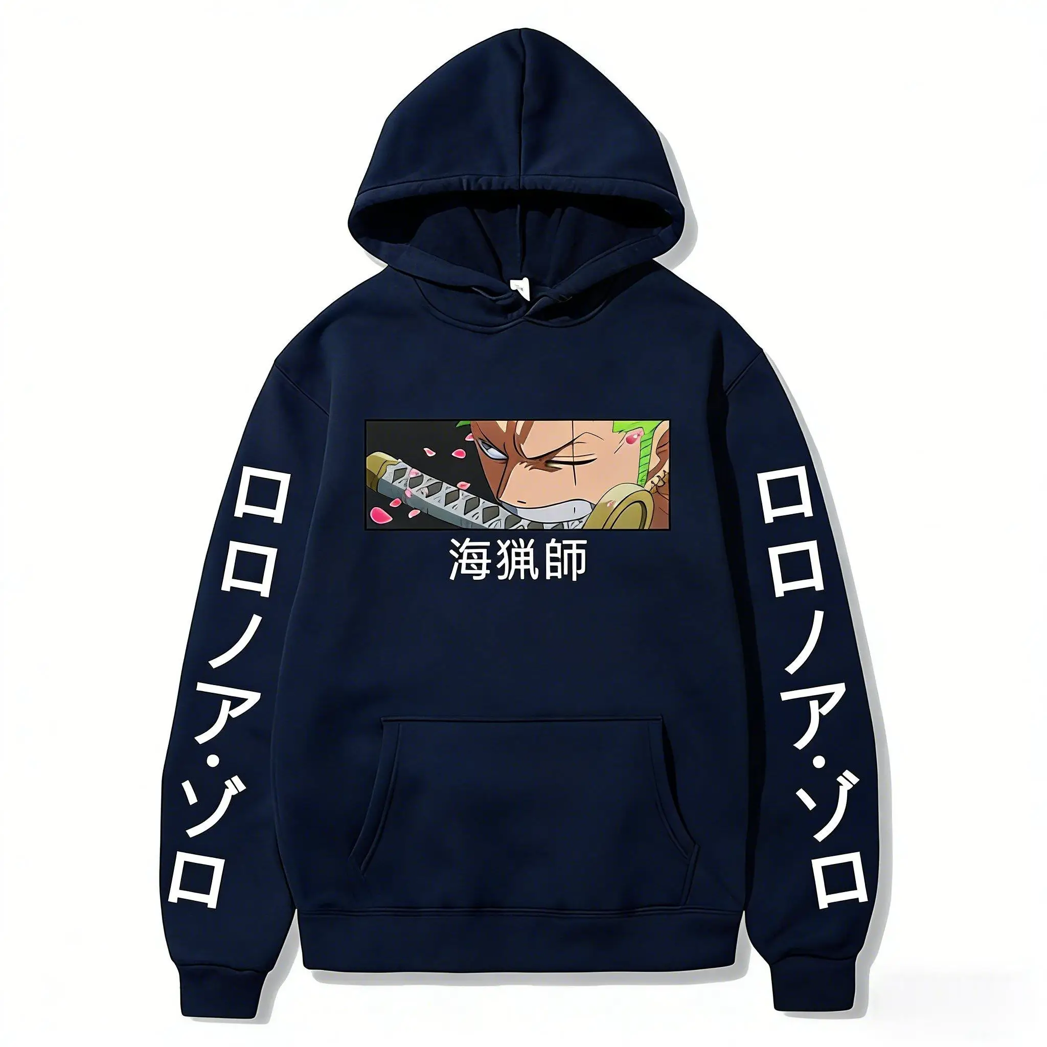 One Piece Anime Roronoa Zoro Hoodie Men Women Pullover Sweatshirt Graphic Print Streetwear Fashion 2026 Spring Autumn Y2k Jacket
One Piece Anime Roronoa Zoro Hoodie Men Women Pullover Sweatshirt Graphic Print Streetwear Fashion 2026 Spring Autumn Y2k Jacket
