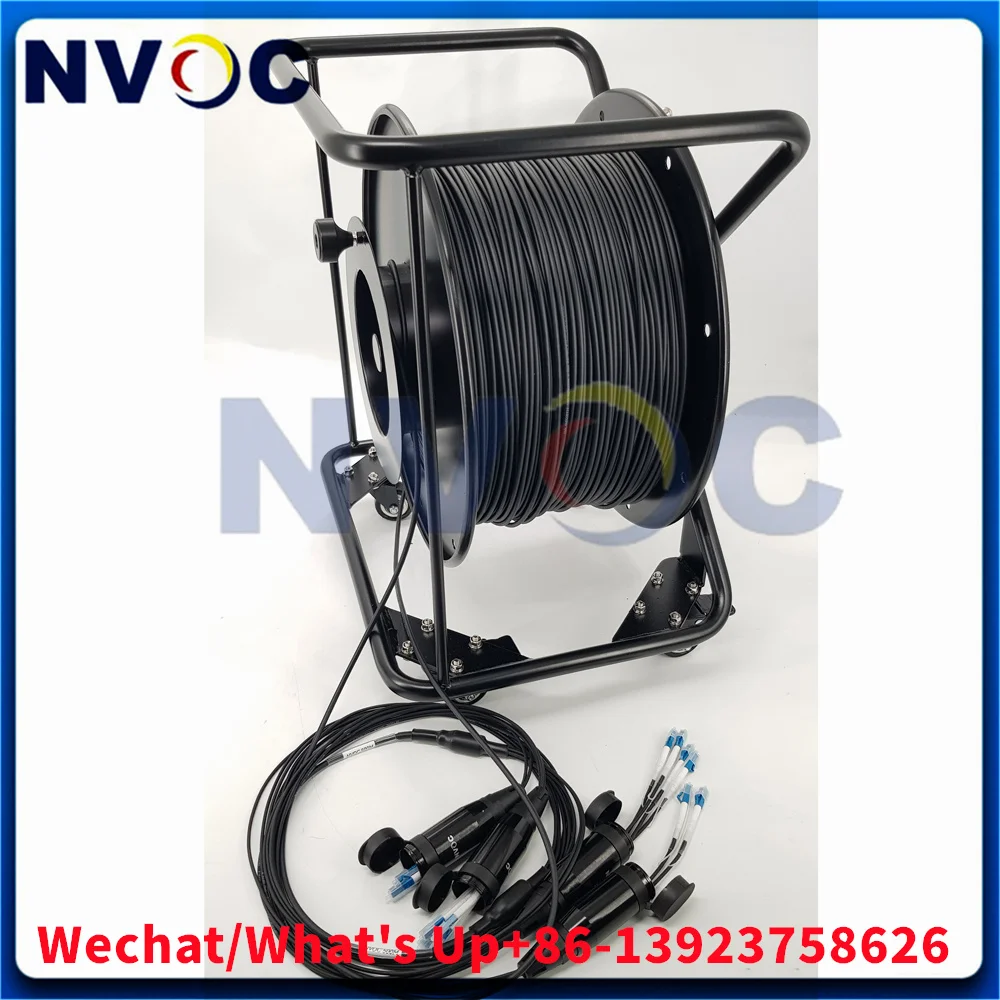 SMF,6C,G657A1,Single Mode,500M 5.0 Armored Black TPU Cable,2PDLC/UPC(6Core)-2Pcs PDLC/UPC(6F )Fiber Optic Patch Cord With TC-05
SMF,6C,G657A1,Single Mode,500M 5.0 Armored Black TPU Cable,2PDLC/UPC(6Core)-2Pcs PDLC/UPC(6F )Fiber Optic Patch Cord With TC-05