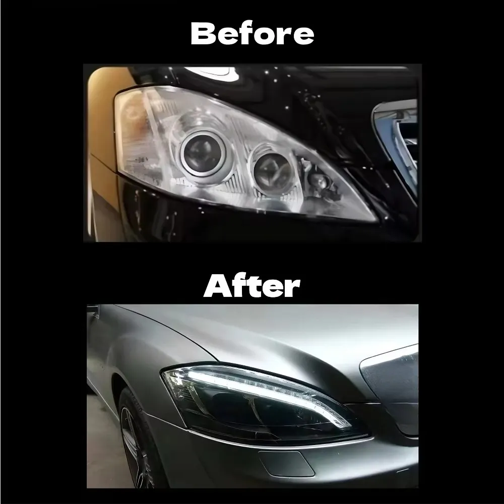 HETOP W221 Headlights 2006-2008 S350 S Class DRL LED Upgrade Turn Signal Head Lamp Modified Signal Auto Accessories
HETOP W221 Headlights 2006-2008 S350 S Class DRL LED Upgrade Turn Signal Head Lamp Modified Signal Auto Accessories