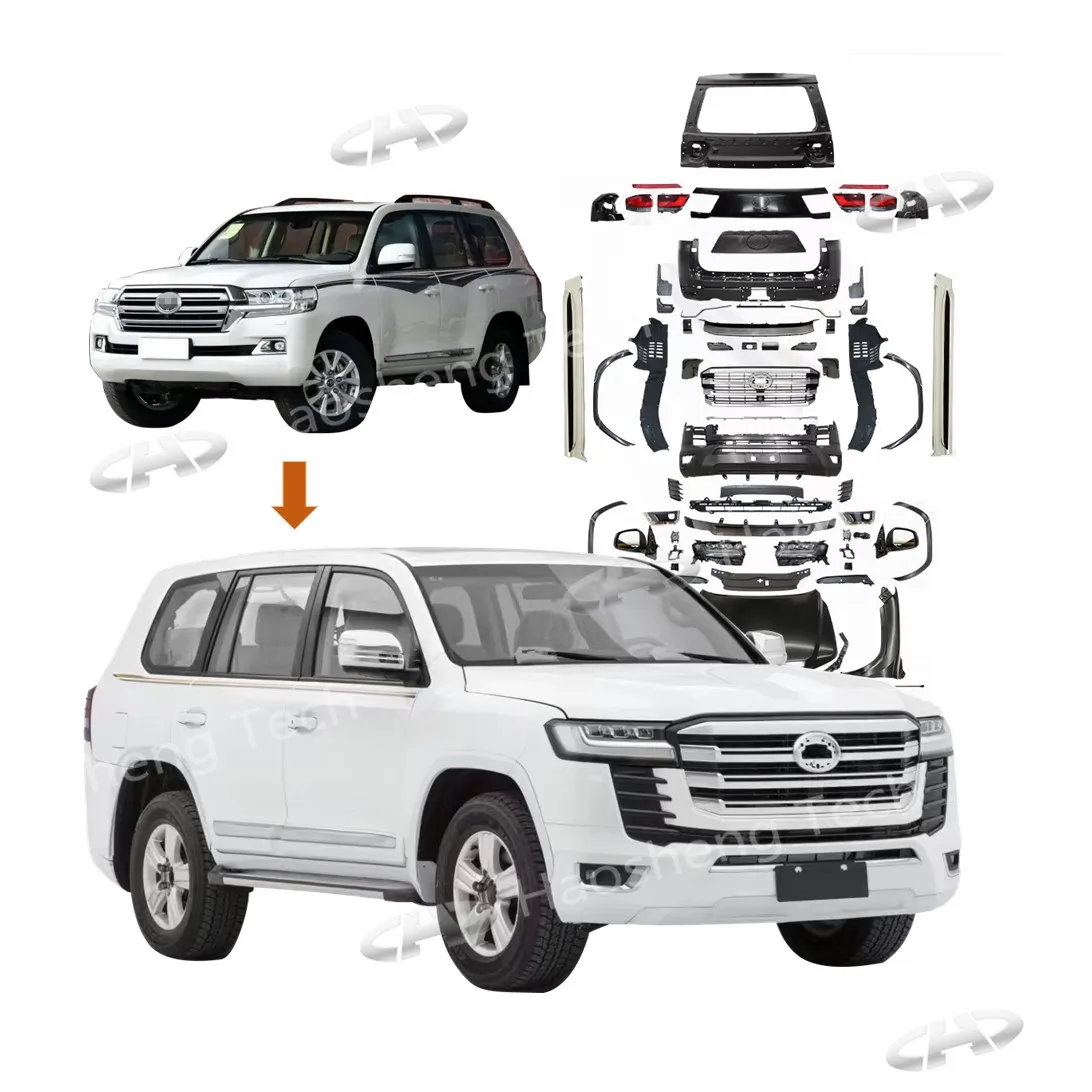 Land Cruiser VXR 2023 Body Kit Auto Systems Facelift For Toyotas 2008 LC200 Upgrade LC300
Land Cruiser VXR 2023 Body Kit Auto Systems Facelift For Toyotas 2008 LC200 Upgrade LC300