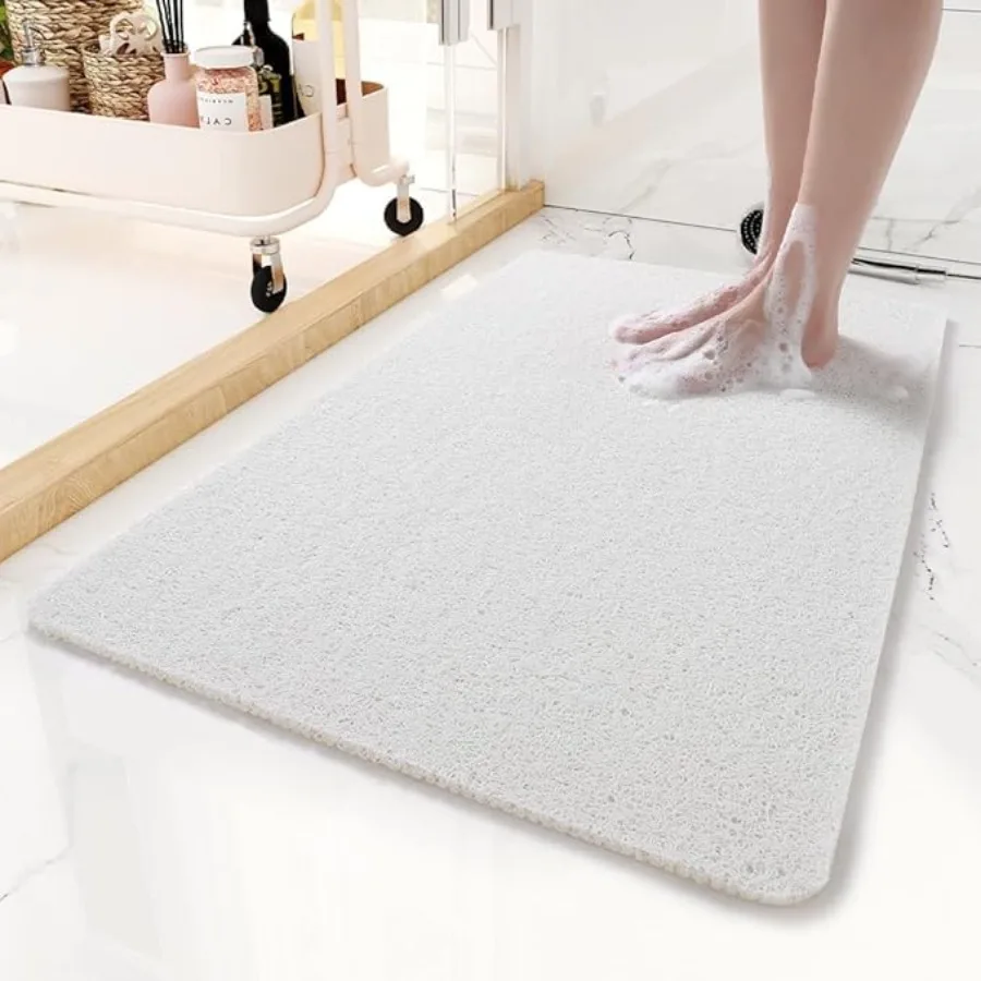 Non-Slip Bathtub Mat, 16x 24 Inch, Shower Mats for Bath Tub, PVC Loofah Bathroom Mats for Wet Areas, Quick Drying
Non-Slip Bathtub Mat, 16x 24 Inch, Shower Mats for Bath Tub, PVC Loofah Bathroom Mats for Wet Areas, Quick Drying