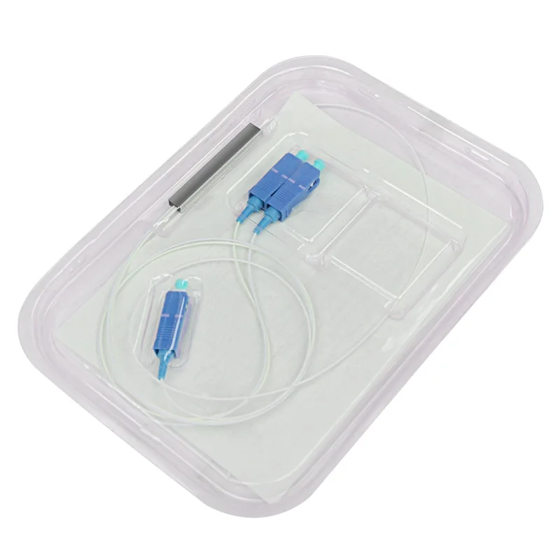 Factory Price 4pcs/lot Mini Steel Tube Optical PLC Splitter 1:2 Fiber Optic PLC Splitter with SC/UPC Connector
Factory Price 4pcs/lot Mini Steel Tube Optical PLC Splitter 1:2 Fiber Optic PLC Splitter with SC/UPC Connector