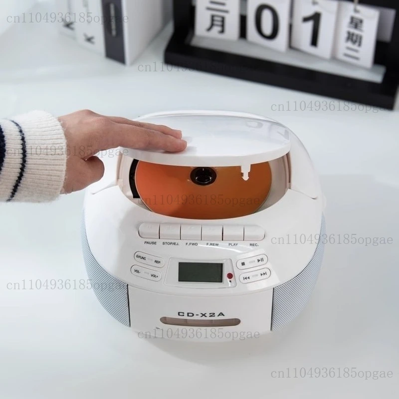 Multi-function Bluetooth CD Tape Player English CD CD Listening Learning Repeat Recorder
Multi-function Bluetooth CD Tape Player English CD CD Listening Learning Repeat Recorder