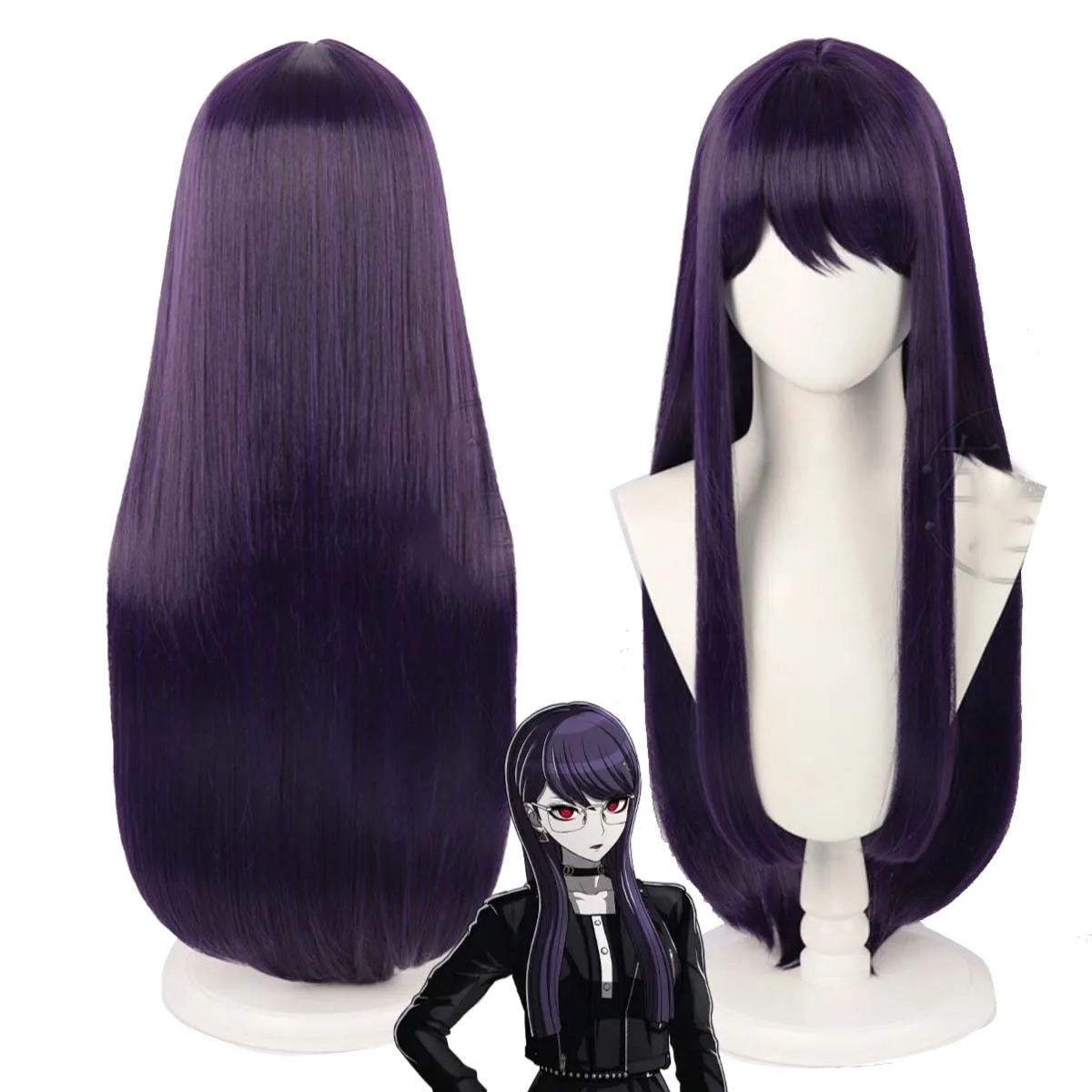 Women The Hundred Line Last Defense Academy Cosplay Hiruko Shizuhara Long Straight Purple Wig
Women The Hundred Line Last Defense Academy Cosplay Hiruko Shizuhara Long Straight Purple Wig