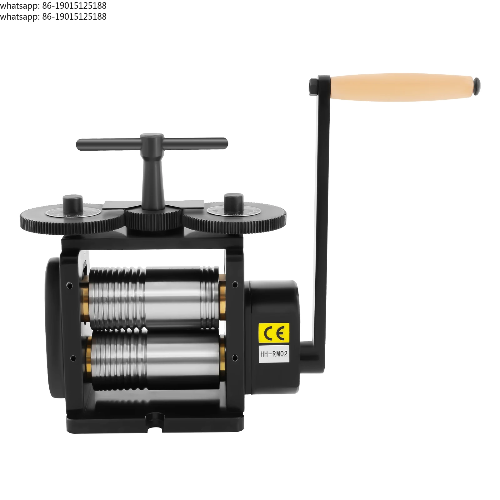 Rolling Mill Machine Black Steel Tabletop Manual Jewelry Roller Mill Machine 3-in-1 Function Adjustable Distance
Rolling Mill Machine Black Steel Tabletop Manual Jewelry Roller Mill Machine 3-in-1 Function Adjustable Distance