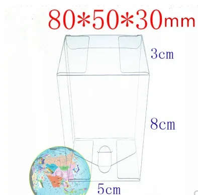 80*50*30mm PVC Clear Box 100PCS
80*50*30mm PVC Clear Box 100PCS