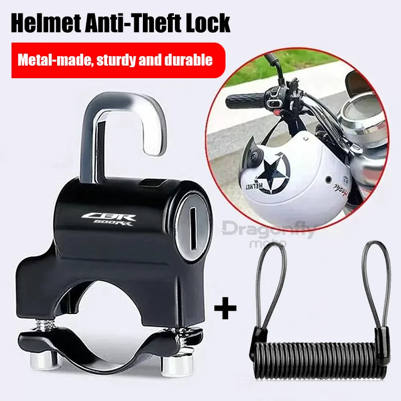 For Honda CBR 600RR CBR600RR 2004-2022 Motorcycle Helmet Lock Handlebar Fixed Anti-theft Helmet Lock with Key
For Honda CBR 600RR CBR600RR 2004-2022 Motorcycle Helmet Lock Handlebar Fixed Anti-theft Helmet Lock with Key