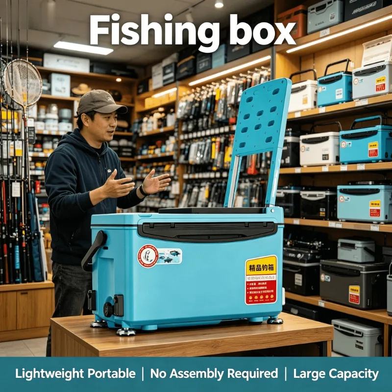 Multifunctional Portable Foldable 2025 New Ultra Lightweight Fishing Tackle Seat Box Storage Rod Holder Bait Tray Outdoor Gear
Multifunctional Portable Foldable 2025 New Ultra Lightweight Fishing Tackle Seat Box Storage Rod Holder Bait Tray Outdoor Gear