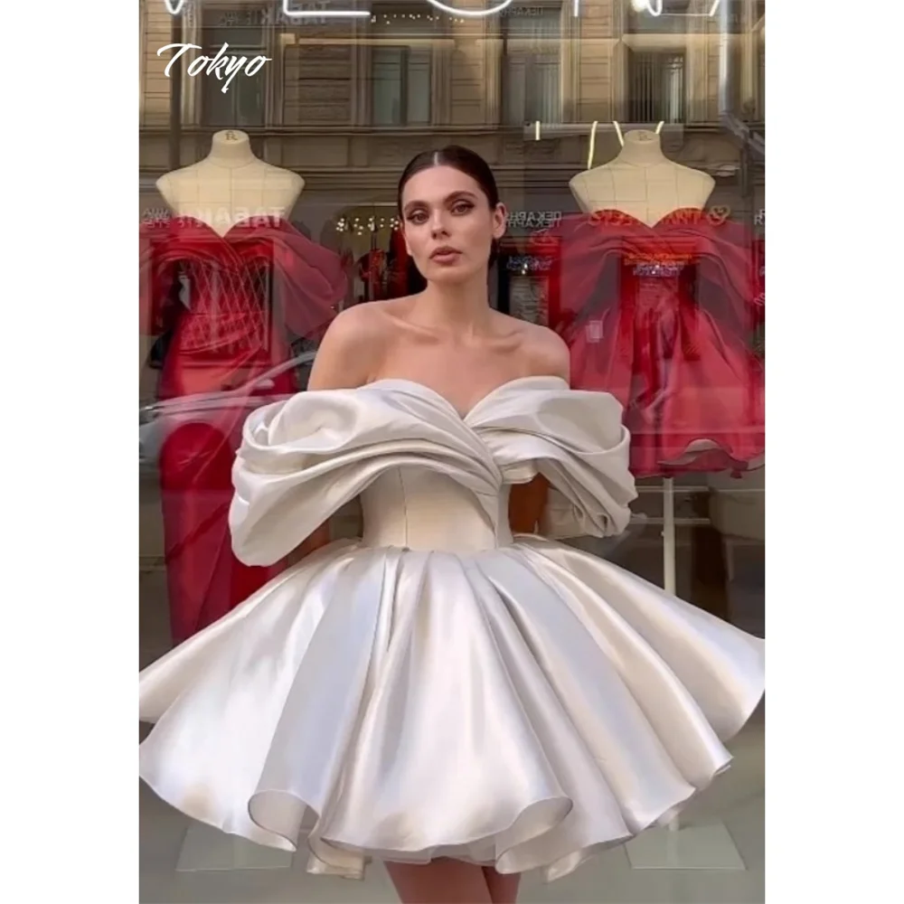 Белые свадебные платья с открытыми плечами по индивидуальному заказу, элегантные свадебные платья трапециевидной формы на молнии с длинными рукавами, 2025, мини-свадебные платья
Белые свадебные платья с открытыми плечами по индивидуальному заказу, элегантные свадебные платья трапециевидной формы на молнии с длинными рукавами, 2025, мини-свадебные платья