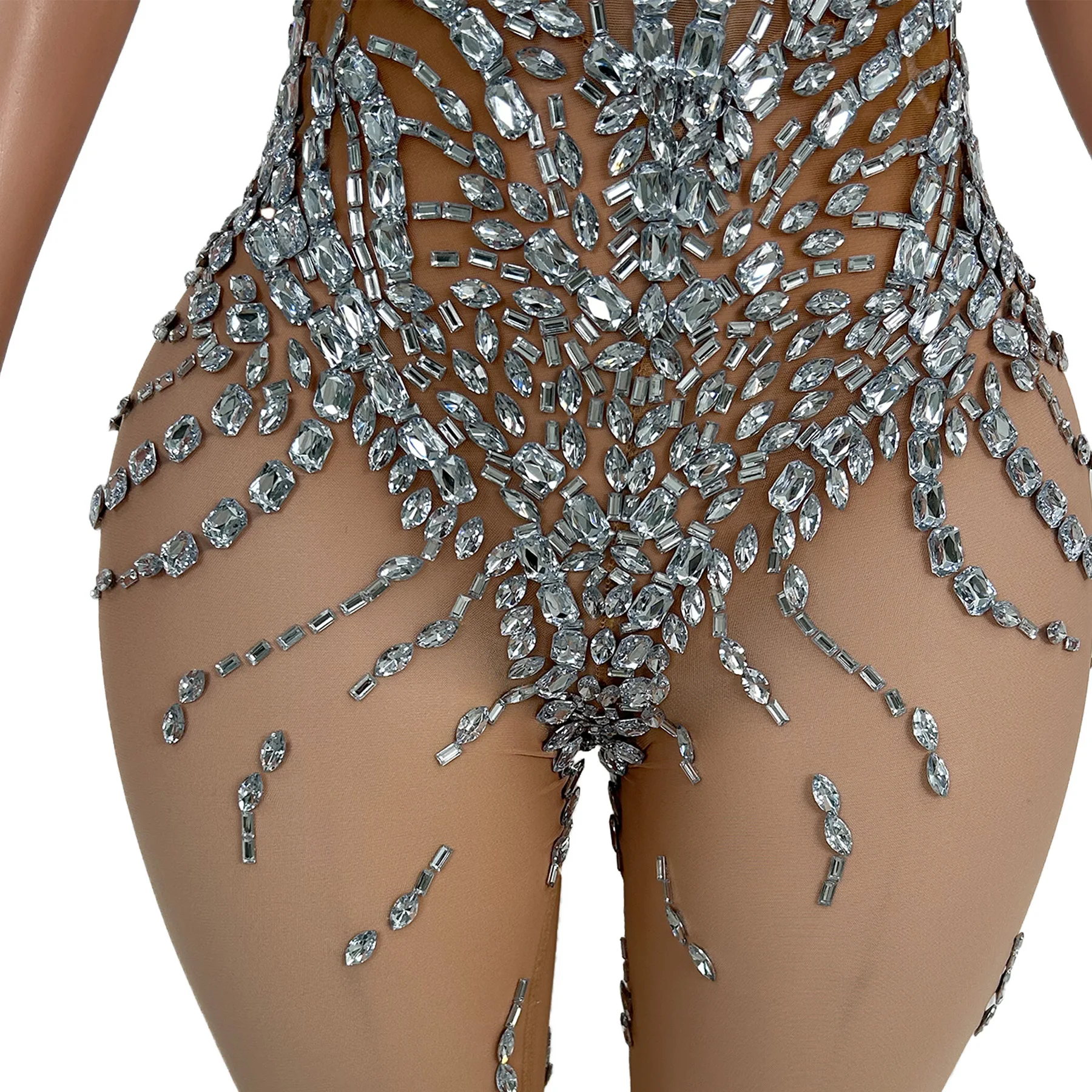 Sparkly Rhinestone Butterfly Wing Mesh Bodysuit Sheer Tight Fitting Jumpsuit Nightclub Stage Show Carnival Dance Costume Diexian
Sparkly Rhinestone Butterfly Wing Mesh Bodysuit Sheer Tight Fitting Jumpsuit Nightclub Stage Show Carnival Dance Costume Diexian