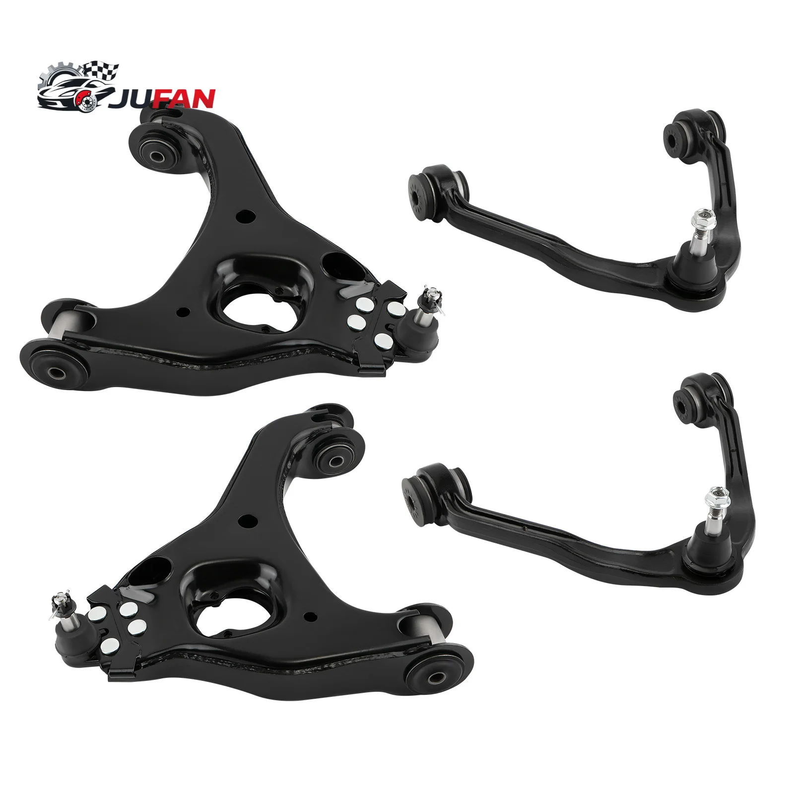 4pcs Front Upper & Lower Control Arm Ball Joint for Chevrolet Silverado 1500 GMC Sierra 1500 99-06 RWD
4pcs Front Upper & Lower Control Arm Ball Joint for Chevrolet Silverado 1500 GMC Sierra 1500 99-06 RWD