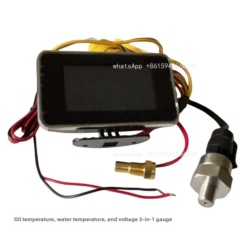 3 in 1 Digital Gauge Kit Water Temp Voltage Oil Pressure Gauge for Car Engineering Vehicle Agricultural Vehicle
3 in 1 Digital Gauge Kit Water Temp Voltage Oil Pressure Gauge for Car Engineering Vehicle Agricultural Vehicle