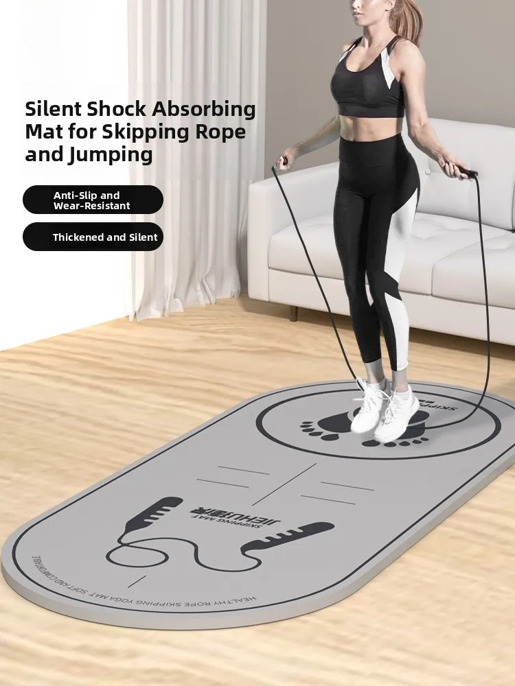 Thiened анти-фитнес-коврик для йоги для мужчин, домашний коврик для гимнастики, противоскользящий профессиональный коврик для прыжков со скакалкой
Thiened анти-фитнес-коврик для йоги для мужчин, домашний коврик для гимнастики, противоскользящий профессиональный коврик для прыжков со скакалкой