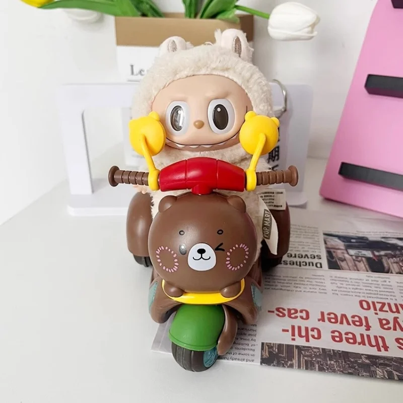 New Labubu Toy Movable Motorcycle Suitable For Cute Cotton Doll Dolls Mini Electric Motorcycles Children Toy Holiday Gift
New Labubu Toy Movable Motorcycle Suitable For Cute Cotton Doll Dolls Mini Electric Motorcycles Children Toy Holiday Gift