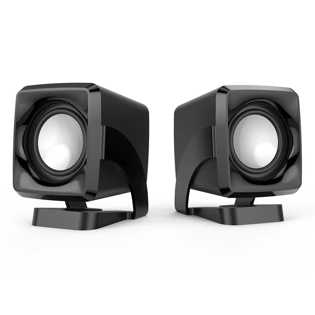 2 Pcs Mini Speaker Black Computer Speakers Portable Multimedia Sound Box for Home Office Desk Laptop Travel School
2 Pcs Mini Speaker Black Computer Speakers Portable Multimedia Sound Box for Home Office Desk Laptop Travel School