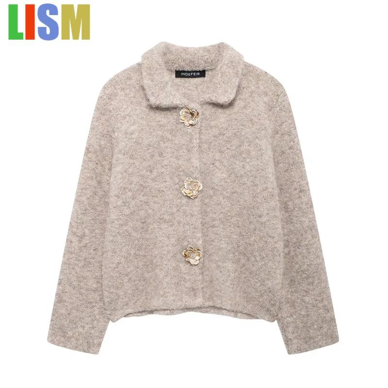 LISM Women's Outerwear 2025 New Fashion Fall/Winter Knitted Plush Jacket Elegant chic women's coat knitted cardigan clothing
LISM Women's Outerwear 2025 New Fashion Fall/Winter Knitted Plush Jacket Elegant chic women's coat knitted cardigan clothing