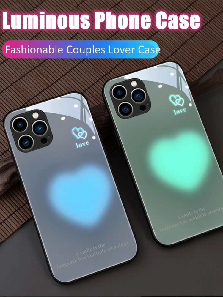 Cool Couples Love LED Light Glow Luminous Phone Case for Xiaomi 11 12 13 Redmi K50 K60 Pro Lite Ultra Boyfriend Girlfriend Gift
Cool Couples Love LED Light Glow Luminous Phone Case for Xiaomi 11 12 13 Redmi K50 K60 Pro Lite Ultra Boyfriend Girlfriend Gift