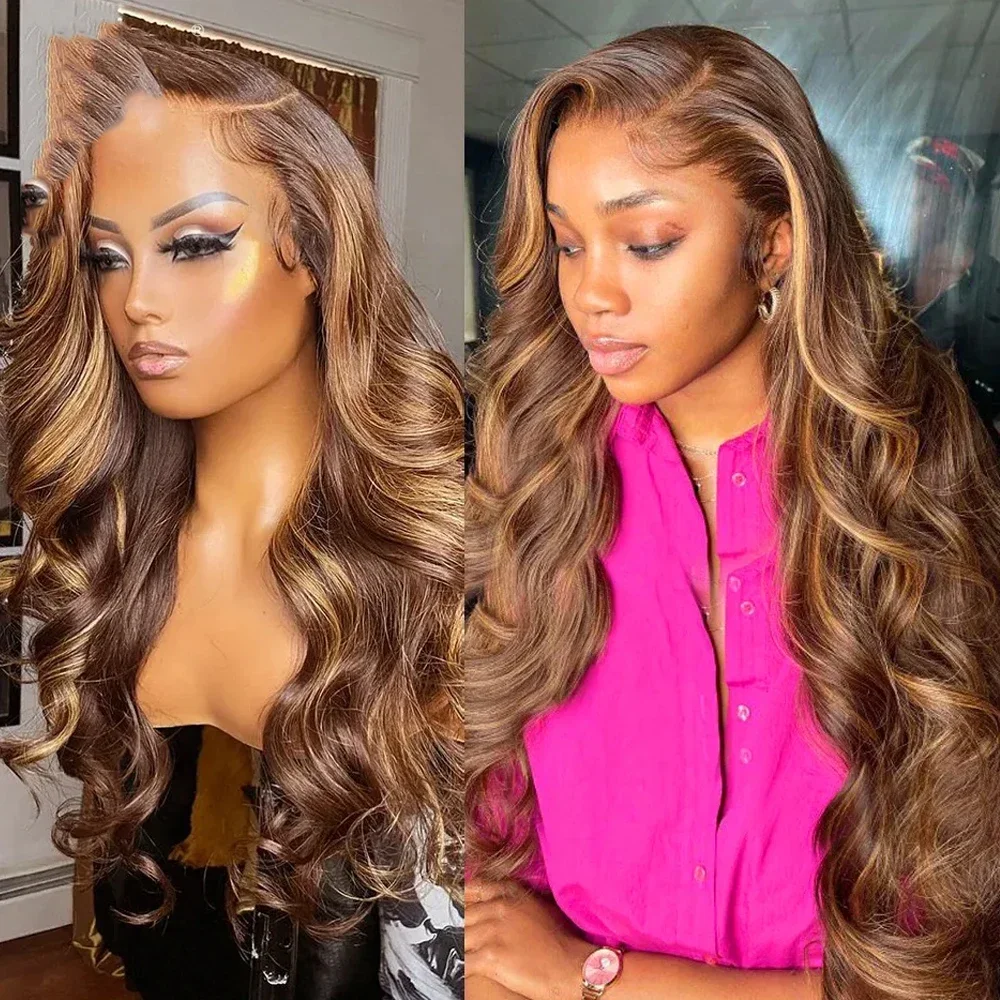 250% 30 34 inch 4/27 Highlight Body Wave Wig Human Hair 13x4 Lace Wigs Colored Ombre Human Hair 13X6 Lace Frontal Wig
250% 30 34 inch 4/27 Highlight Body Wave Wig Human Hair 13x4 Lace Wigs Colored Ombre Human Hair 13X6 Lace Frontal Wig
