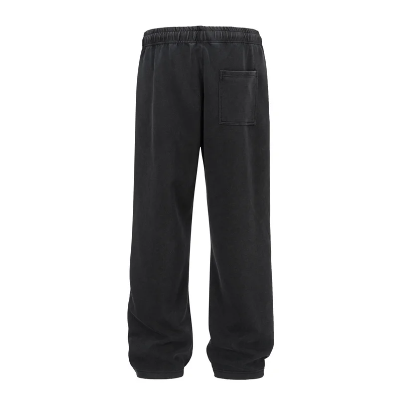 Black Washed Loose Straight Leg Sweatpants Men Women 1:1 High Quality Versatile Pants
Black Washed Loose Straight Leg Sweatpants Men Women 1:1 High Quality Versatile Pants