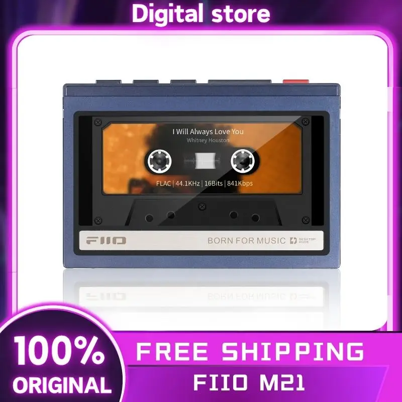 Fiio M21 Mp3 Player Case Magnetic Tape Protective Protective Case Retro Portable Music Payer Customize Walkman Accessories Gift
Fiio M21 Mp3 Player Case Magnetic Tape Protective Protective Case Retro Portable Music Payer Customize Walkman Accessories Gift