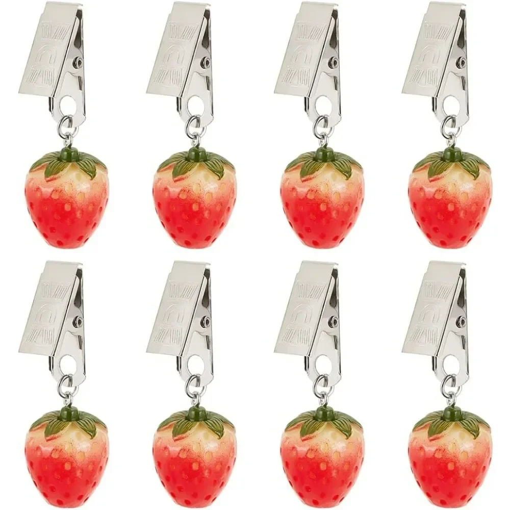 Set of 8 Strawberry Table Weights Hangers Tablecloth Weights Clip Table Cloth Weights Clips Handicraft Weights Clips making kit
Set of 8 Strawberry Table Weights Hangers Tablecloth Weights Clip Table Cloth Weights Clips Handicraft Weights Clips making kit