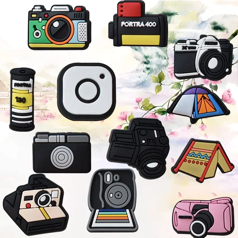 Shoe Charms for Crocs Accessories Camera Decoration Shoes Charm for Croc Decorations Pins Men Accessory Jeans Woman Clogs Clips
Shoe Charms for Crocs Accessories Camera Decoration Shoes Charm for Croc Decorations Pins Men Accessory Jeans Woman Clogs Clips