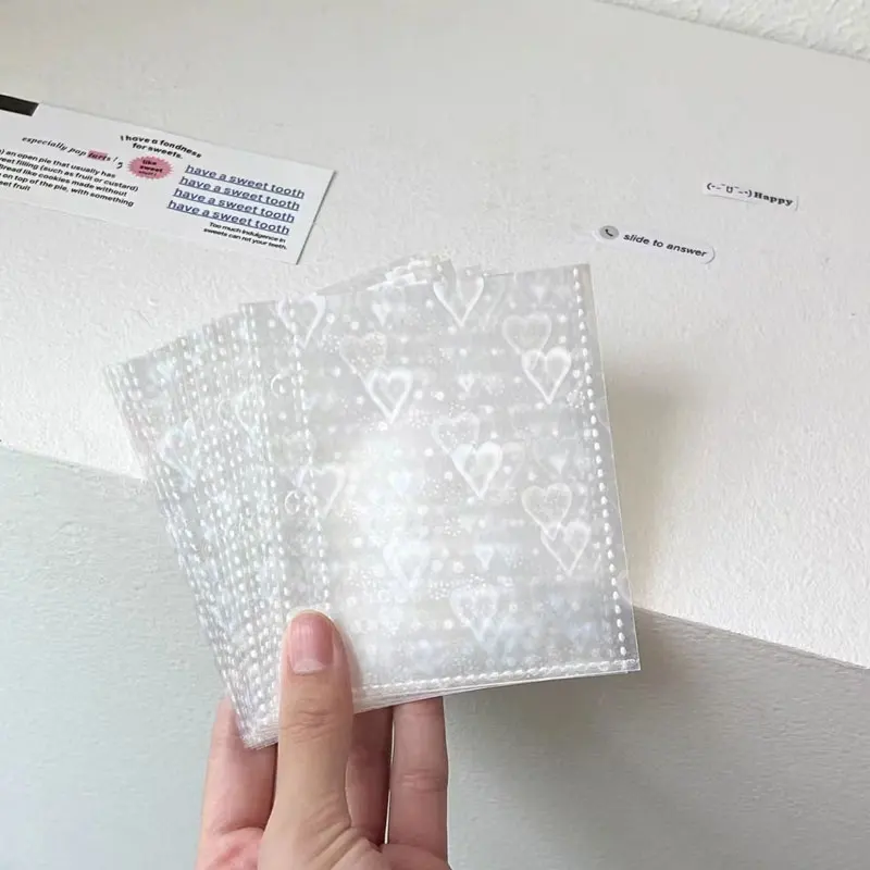 A8 30pcs 3 Hole Transparent Laser File Binder Sleeves Notebook Loose Leaf DIY Document Bag Binder Rings Storage Binding Folder
A8 30pcs 3 Hole Transparent Laser File Binder Sleeves Notebook Loose Leaf DIY Document Bag Binder Rings Storage Binding Folder