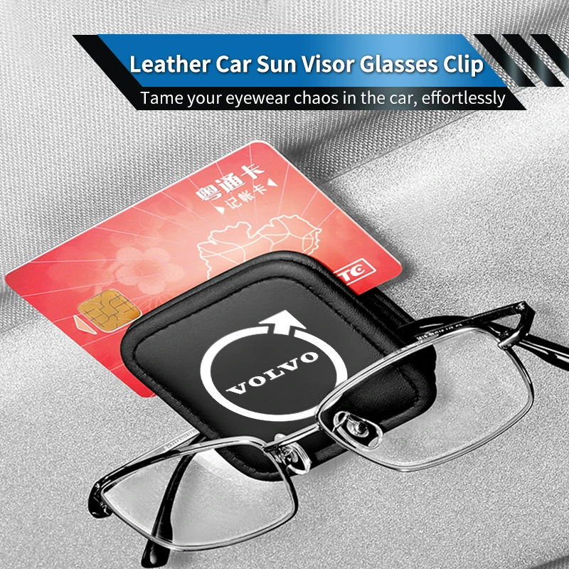 Car Black Sunshade Square Leather Sunglasses Holder For Volvo AWD C30 C70 S60 S80 S90 T6 V40 V50 V60 V70 V90 XC60 XC90 XC70 XC40
Car Black Sunshade Square Leather Sunglasses Holder For Volvo AWD C30 C70 S60 S80 S90 T6 V40 V50 V60 V70 V90 XC60 XC90 XC70 XC40
