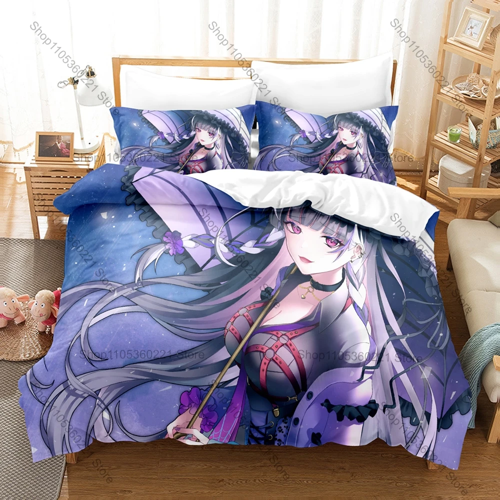 Meloco Kyoran Duvet Cover + 2 Pillowcases Dark Purple Exorcist Theme Scene Print Soft Quilt Cover Set Goth Virtual Idol Bedroom
Meloco Kyoran Duvet Cover + 2 Pillowcases Dark Purple Exorcist Theme Scene Print Soft Quilt Cover Set Goth Virtual Idol Bedroom