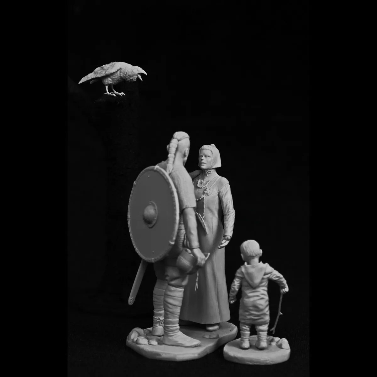 Набор неокрашенных моделей из смолы, 75 мм, в скандинавском стиле — Эпическая история фантастического мира (3 человека с птицами), в разобранном и неокрашенном виде, GK1476
Набор неокрашенных моделей из смолы, 75 мм, в скандинавском стиле — Эпическая история фантастического мира (3 человека с птицами), в разобранном и неокрашенном виде, GK1476