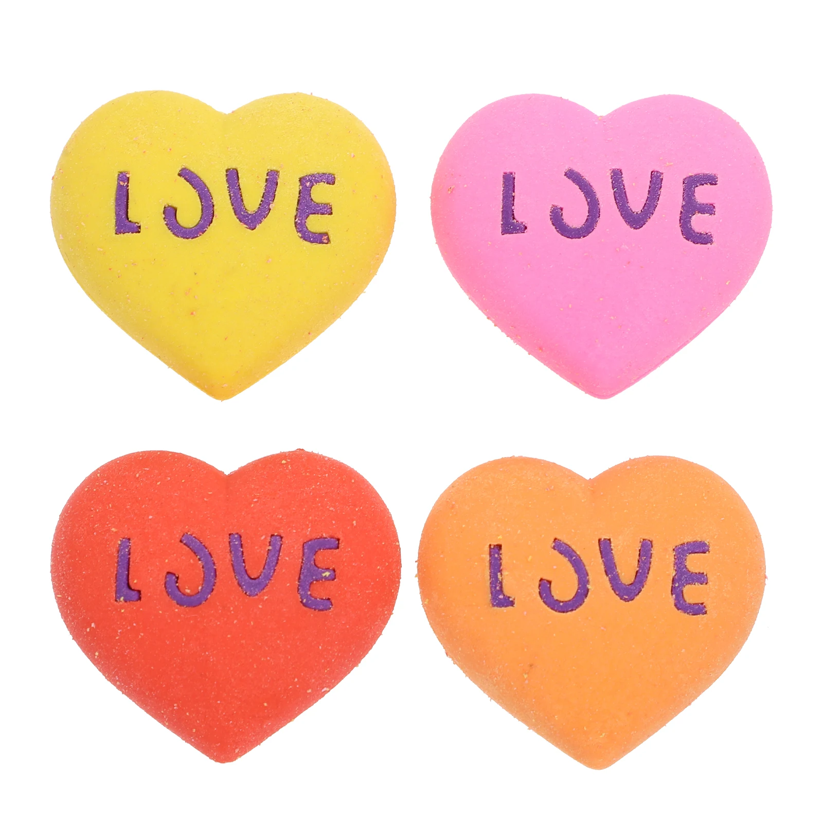 Heart shaped Eraser Adorable Study Accessory Writing Office Stationery Pencil Valentine School Supplies Student
Heart shaped Eraser Adorable Study Accessory Writing Office Stationery Pencil Valentine School Supplies Student