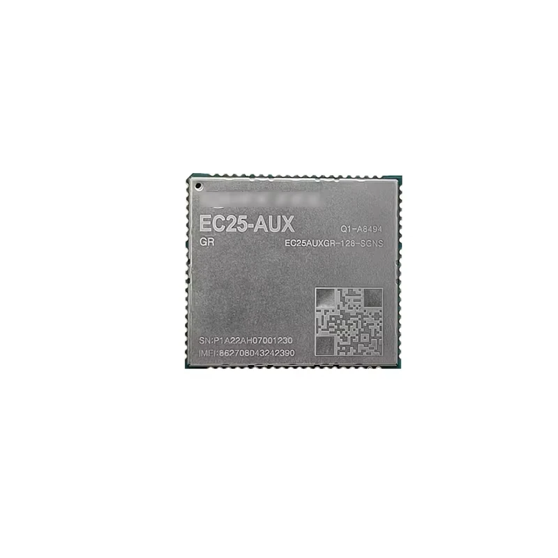 EC25 EC25-AUX LCC LTE CAT4 module Supports GNSS EC25AUXGR-128-SGNS 4G module for Latin America/Australia/New Zealand
EC25 EC25-AUX LCC LTE CAT4 module Supports GNSS EC25AUXGR-128-SGNS 4G module for Latin America/Australia/New Zealand 