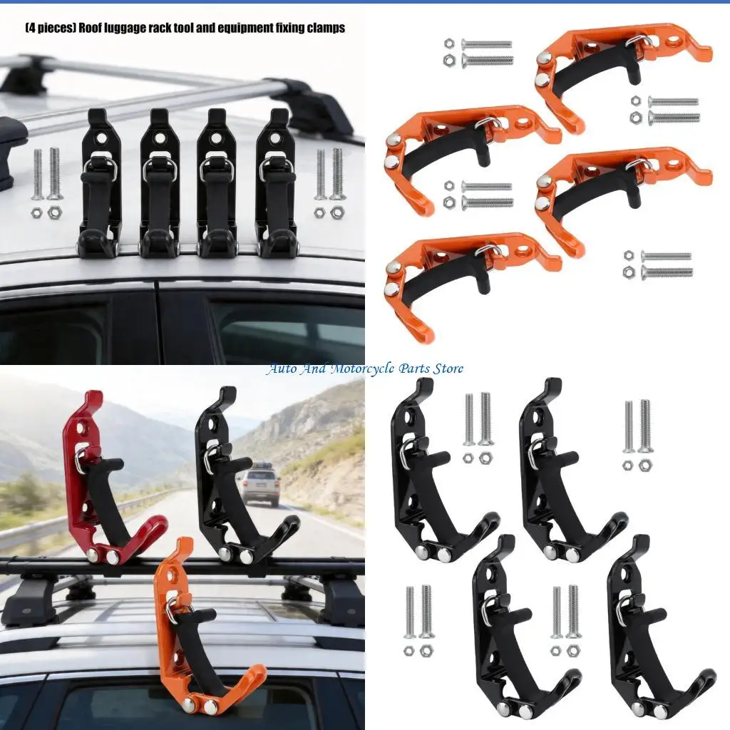 P9FD Universal Car Roof Rack Clamp with Rubber Grip Alloy Construction for Tool
P9FD Universal Car Roof Rack Clamp with Rubber Grip Alloy Construction for Tool