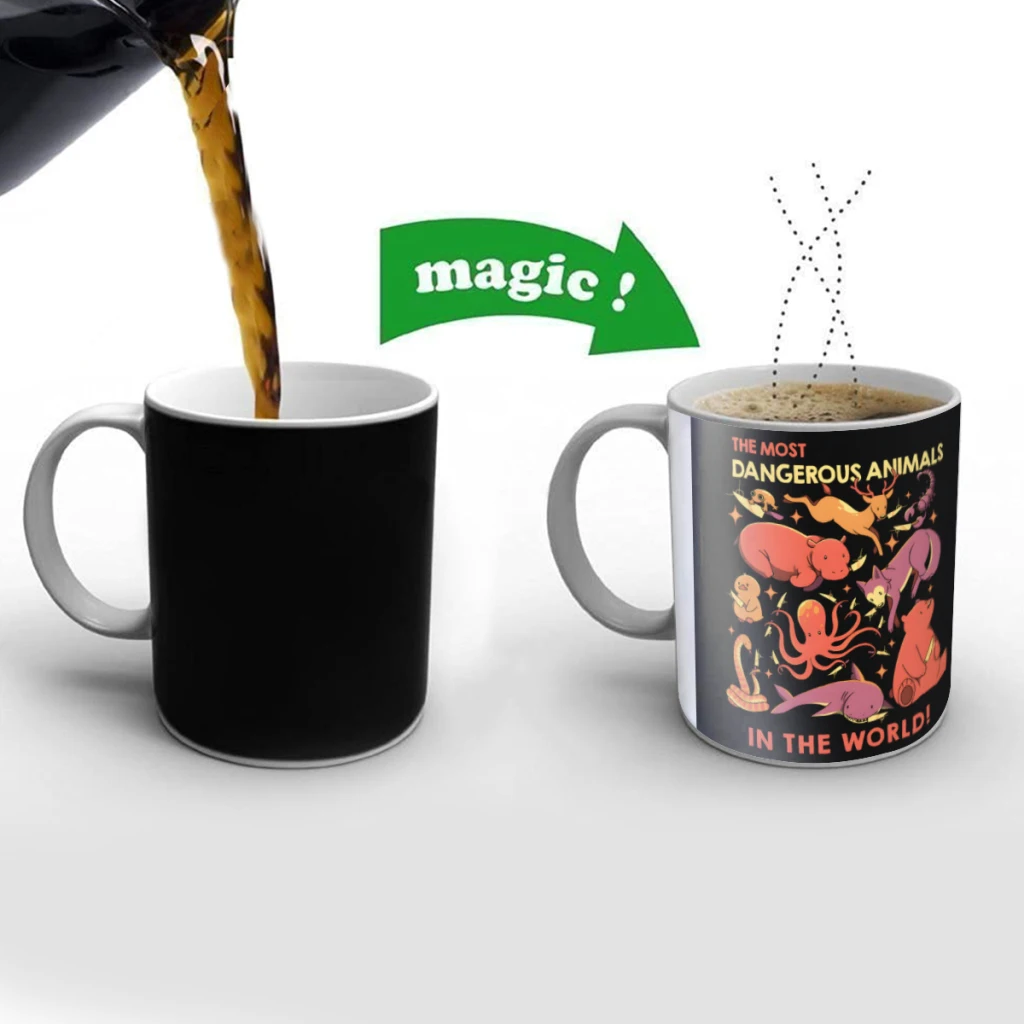 Dangerous Animals That Choose Violence Creativity Change Color Chang mug Ceramic mug Hot Coffee Cup Breakfast Cup Mug Gift
Dangerous Animals That Choose Violence Creativity Change Color Chang mug Ceramic mug Hot Coffee Cup Breakfast Cup Mug Gift
