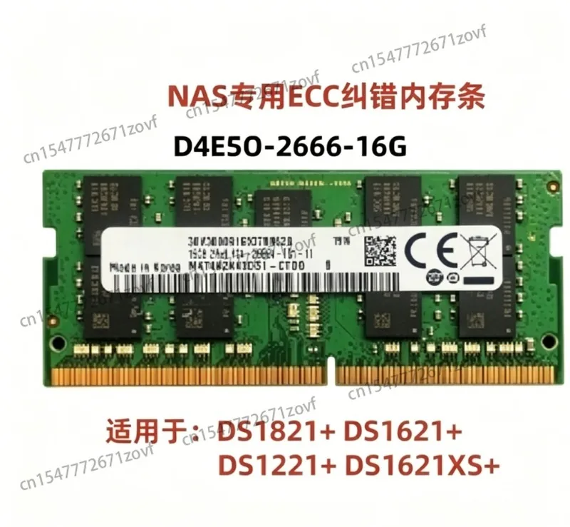 For SynologyDS1221+DS1621+DS18218GB 16GB 32GB 2666MHz DDR4 RAM compatible ECC memory
For SynologyDS1221+DS1621+DS18218GB 16GB 32GB 2666MHz DDR4 RAM compatible ECC memory