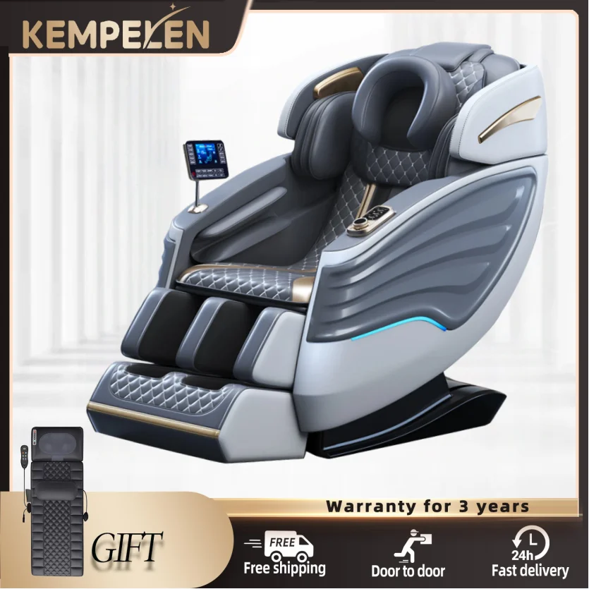 Массажное кресло Display Model – 4D с полным массажем тела и удлиненной SL-образной направляющей | Нулевая гравитация, воздушная подушка и тепловая терапия
Массажное кресло Display Model – 4D с полным массажем тела и удлиненной SL-образной направляющей | Нулевая гравитация, воздушная подушка и тепловая терапия