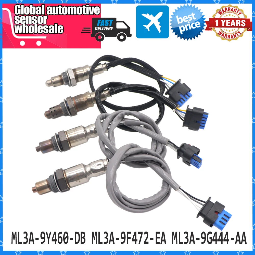 4 шт. автомобильный ML3A-9Y460-DB ML3A-9G444-AA ML3A-9F472-EA соотношение воздуха и топлива Lambda O2 датчик кислорода для Ford F-150 3.3L 5.0L 2021-2023
4 шт. автомобильный ML3A-9Y460-DB ML3A-9G444-AA ML3A-9F472-EA соотношение воздуха и топлива Lambda O2 датчик кислорода для Ford F-150 3.3L 5.0L 2021-2023