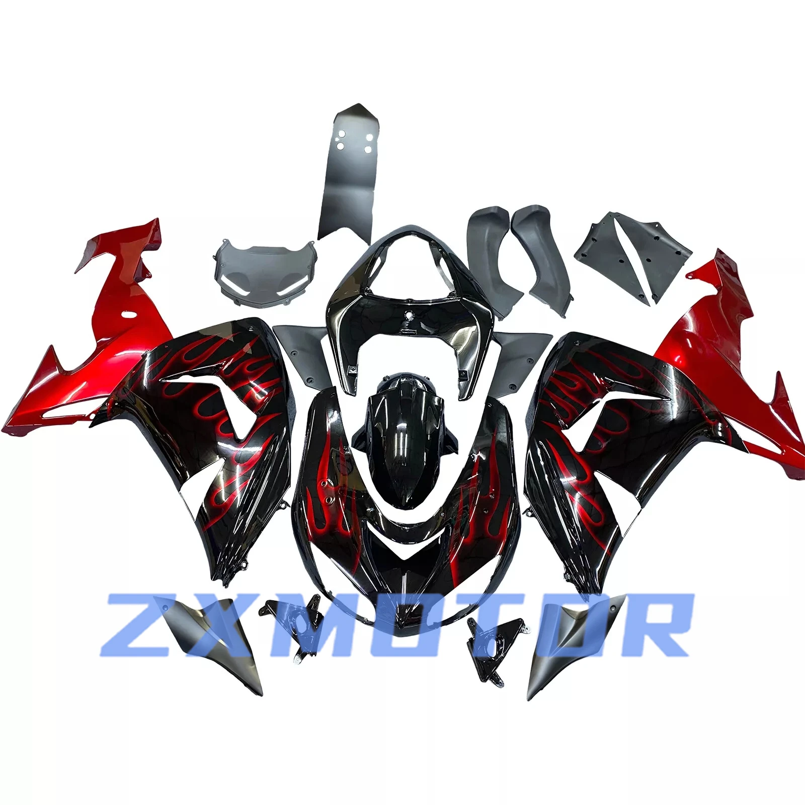 For KAWASAKI ZX10R 2006 2007 Customizable Fairings ZX 10R 06 07 Motorcycle Accessories 100% Injection Fairing Cover Parts Kit
For KAWASAKI ZX10R 2006 2007 Customizable Fairings ZX 10R 06 07 Motorcycle Accessories 100% Injection Fairing Cover Parts Kit