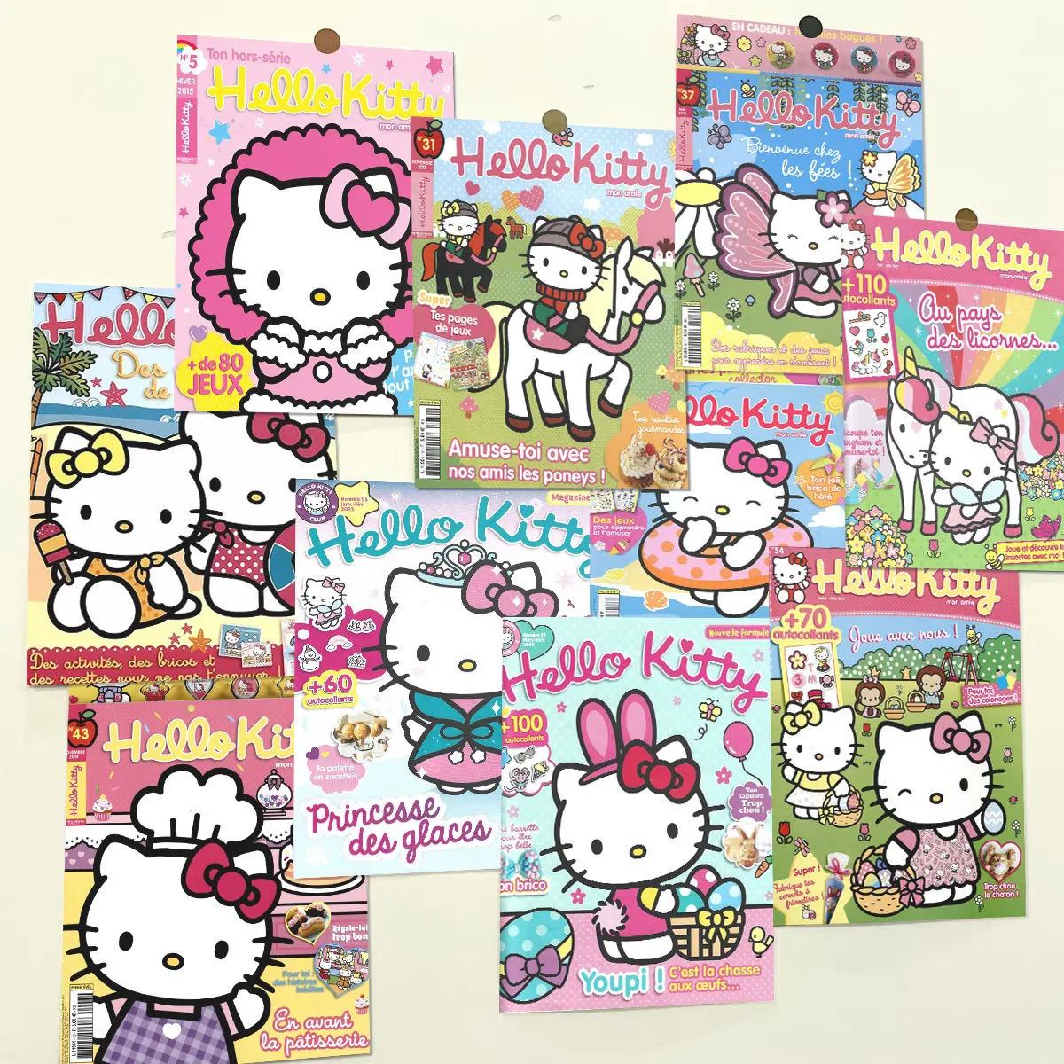 20 Pcs/Set Kawaii Hello Kitty Poster Ins Sanrio Girly Heart Cute Student Dormitory Bedroom Wall Sticker Room Decoration Posters
20 Pcs/Set Kawaii Hello Kitty Poster Ins Sanrio Girly Heart Cute Student Dormitory Bedroom Wall Sticker Room Decoration Posters