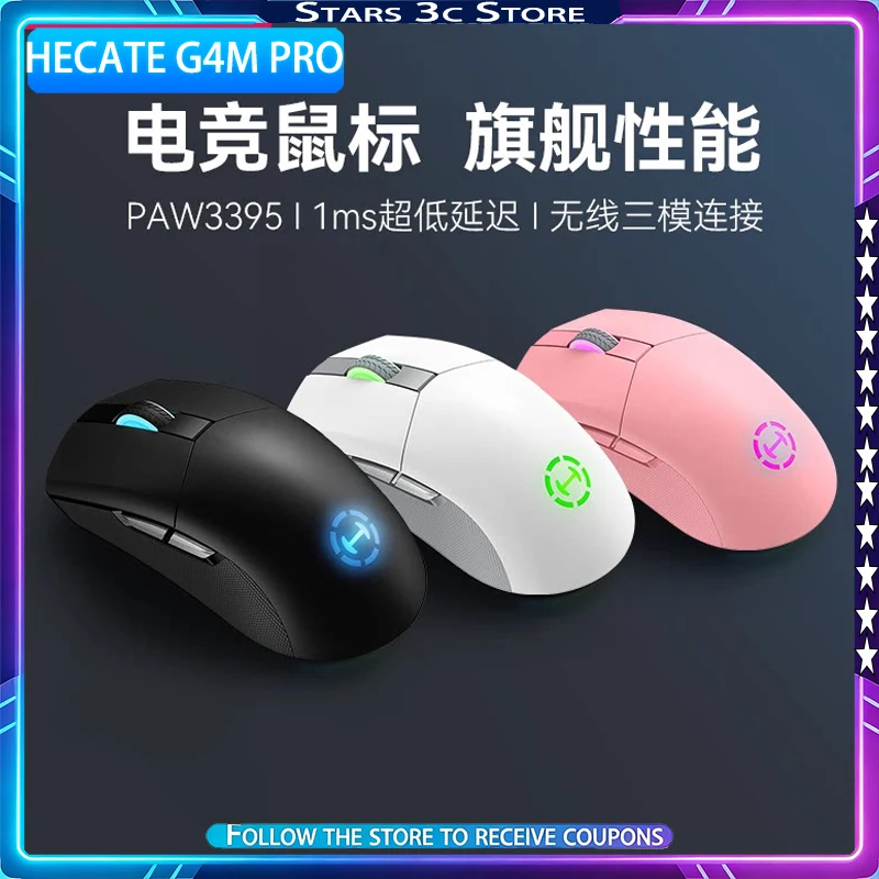 HECATE G4M PRO Wireless Mouse PAW3395 Bluetooth Tri Mode Ergonomic Symmetrical Design Lightweight Gaming Mouse
HECATE G4M PRO Wireless Mouse PAW3395 Bluetooth Tri Mode Ergonomic Symmetrical Design Lightweight Gaming Mouse