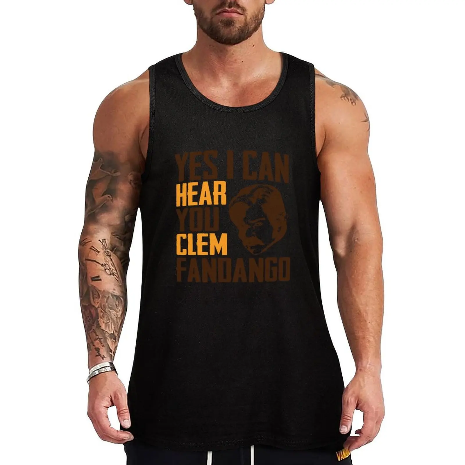 Yes I Can Hear You Clem Fandango Retro Vintage Tank Top gym clothes for man Men's clothes luxury style
Yes I Can Hear You Clem Fandango Retro Vintage Tank Top gym clothes for man Men's clothes luxury style