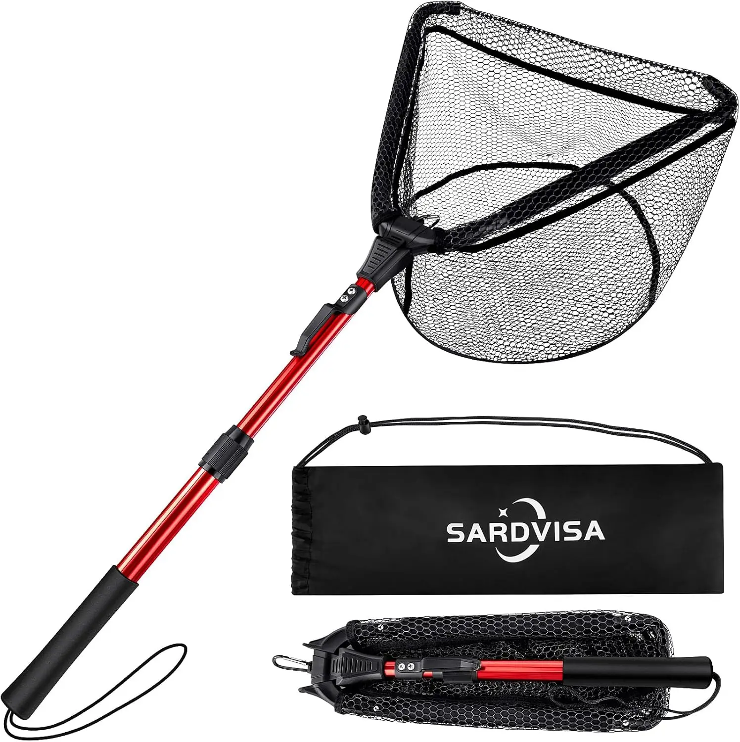 Upgraded Foldable Floating Fishing Net, Tangle-Free Anti-Snag Coated, Quick Release, Portable for Kayak & Bass Fishing
Upgraded Foldable Floating Fishing Net, Tangle-Free Anti-Snag Coated, Quick Release, Portable for Kayak & Bass Fishing