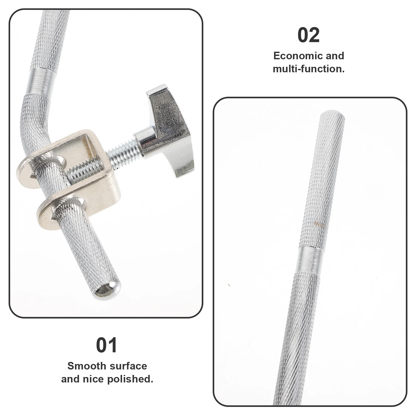 Cow Bell Cowbell Holder for Drums Mounting Clamp Bracket Extension Accessory Silver
Cow Bell Cowbell Holder for Drums Mounting Clamp Bracket Extension Accessory Silver