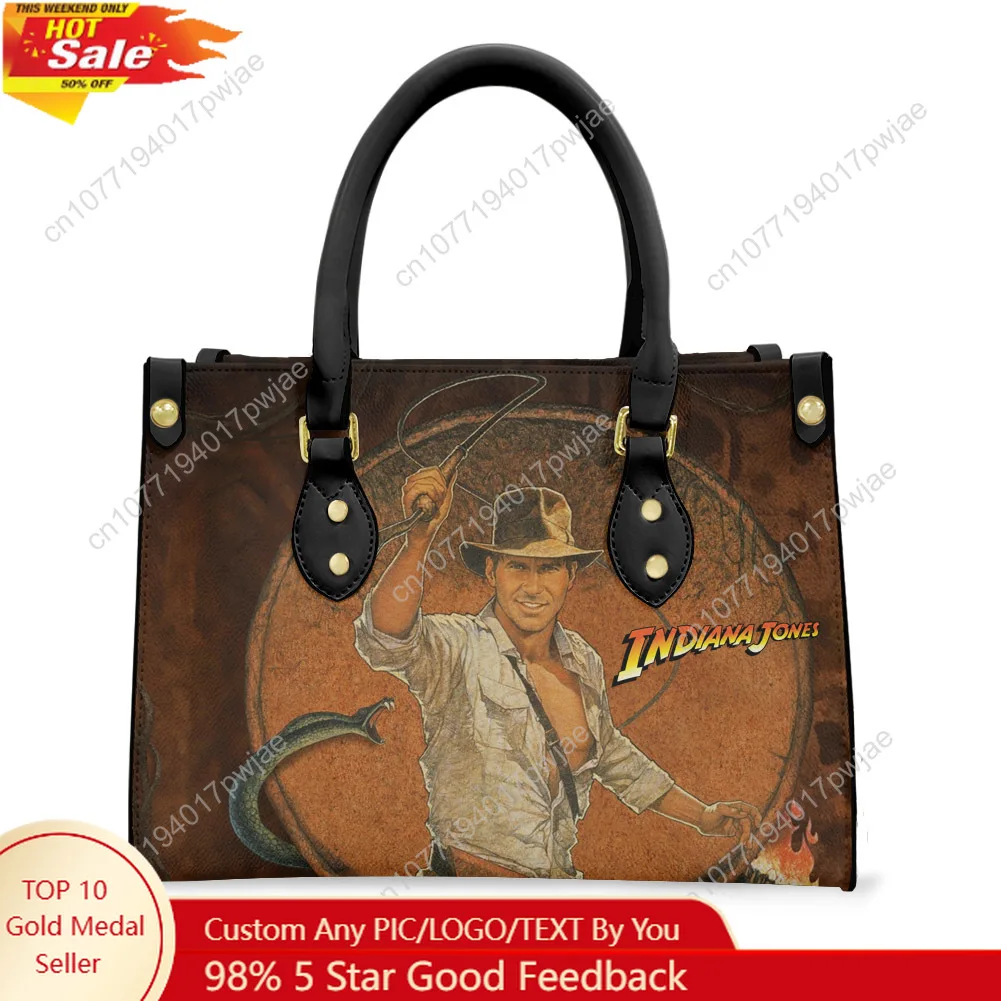 Indiana Jones Raiders of The Lost Ark Tote Bag Purse Womens Mens Text Image PU Leather Handbag Business Shopping Gift Bags
Indiana Jones Raiders of The Lost Ark Tote Bag Purse Womens Mens Text Image PU Leather Handbag Business Shopping Gift Bags