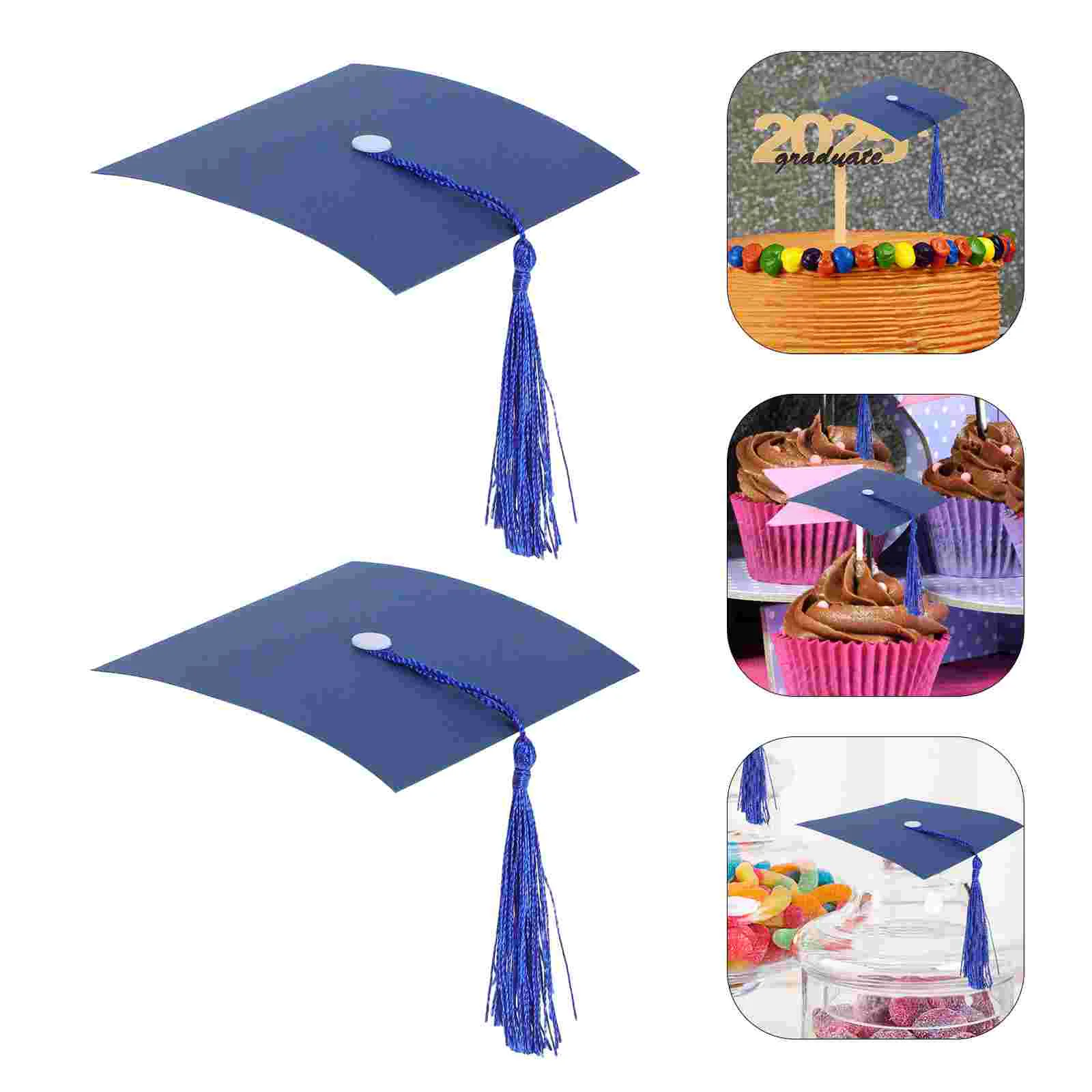 Mini Graduation Hat Decoration Cake Party Bottle Pastry Blue Polyester Cap Centerpiece
Mini Graduation Hat Decoration Cake Party Bottle Pastry Blue Polyester Cap Centerpiece
