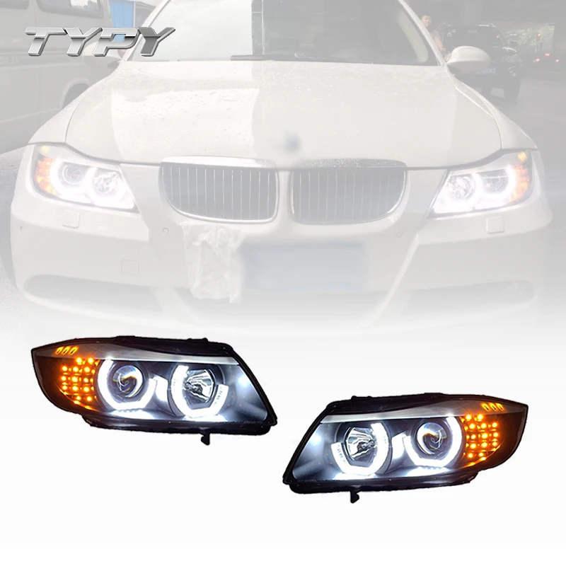 Car Headlight Modified Headlamp LED Angel Eyes Xenon Head Lamp For BMW 3 Series E90 318i 320i 2006-2011
Car Headlight Modified Headlamp LED Angel Eyes Xenon Head Lamp For BMW 3 Series E90 318i 320i 2006-2011