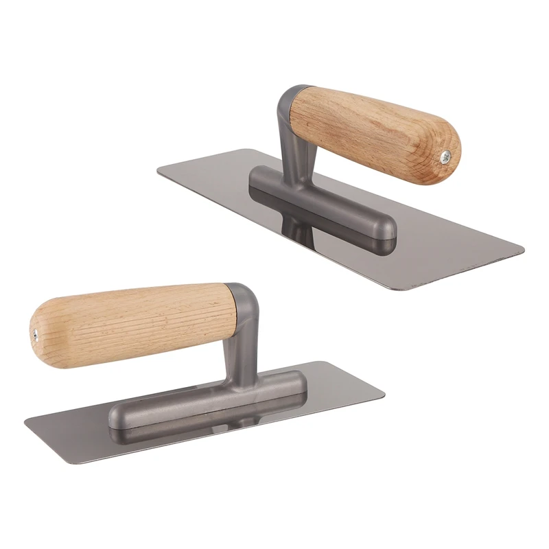 2 Pieces Stainless Steel Venetian Plaster Trowel, Paint & Plaster Trowel Sets Paint Plastering Finishing Hand Tools
2 Pieces Stainless Steel Venetian Plaster Trowel, Paint & Plaster Trowel Sets Paint Plastering Finishing Hand Tools