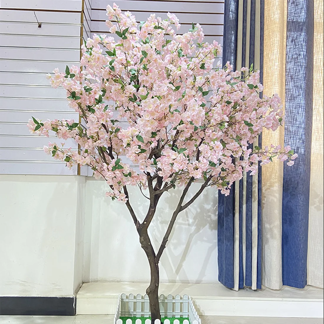Simulation Cherry Blossom Tree, Large Floor Landscape Begonia, Indoor Tall Plant Pink Wishing Tree
Simulation Cherry Blossom Tree, Large Floor Landscape Begonia, Indoor Tall Plant Pink Wishing Tree