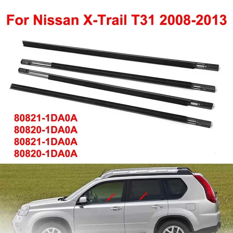 4pcs Car Outer Windows Rubber Weatherstrip Sealing Strip For Nissan X-Trail T31 2008-2013 Door Moulding Trim Glass Windshield
4pcs Car Outer Windows Rubber Weatherstrip Sealing Strip For Nissan X-Trail T31 2008-2013 Door Moulding Trim Glass Windshield