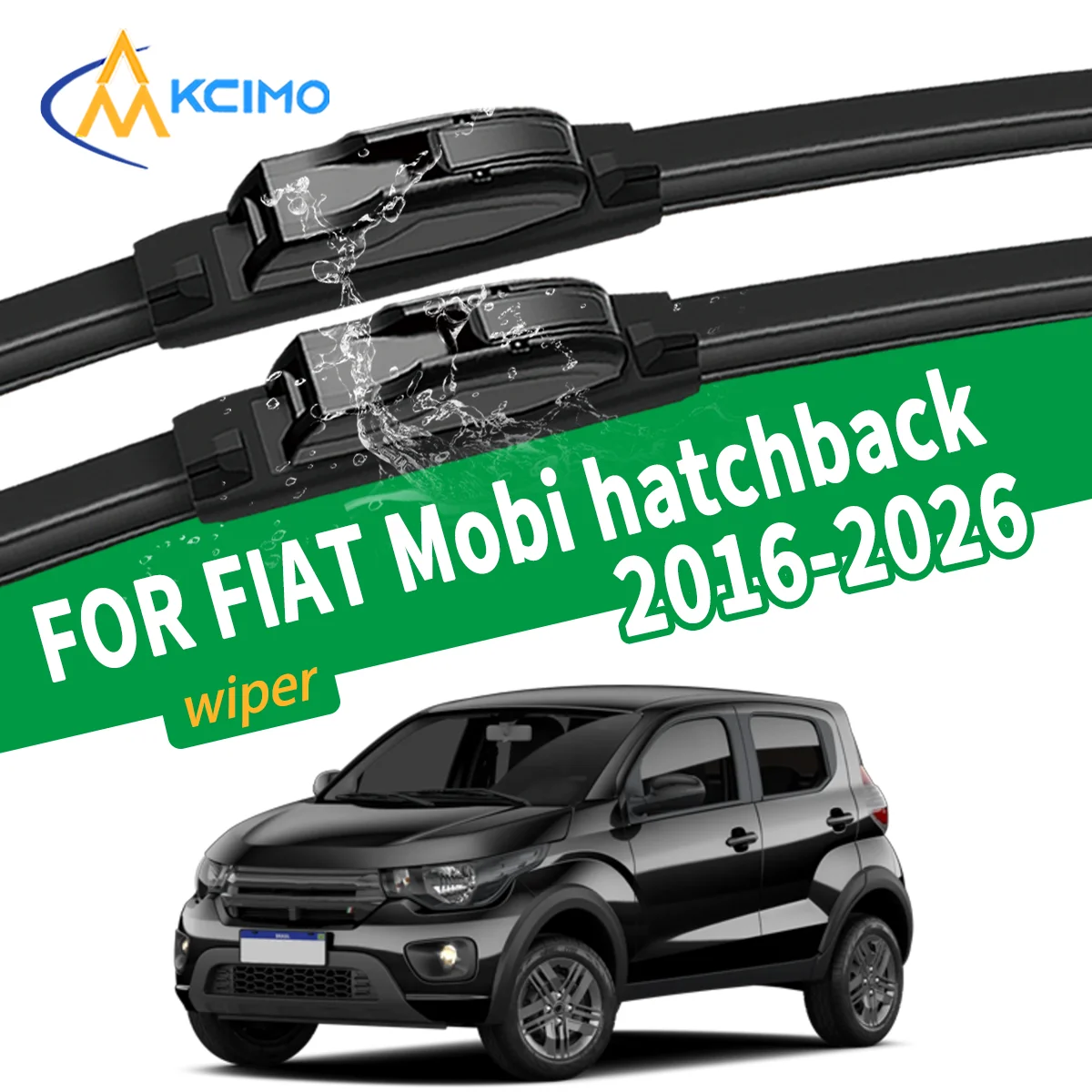 Premium Silent Wiper Blades For FIAT Mobi 2016-2026 Front Windshield Wiper Auto Replacement Parts High Quality Natural Rubber
Premium Silent Wiper Blades For FIAT Mobi 2016-2026 Front Windshield Wiper Auto Replacement Parts High Quality Natural Rubber